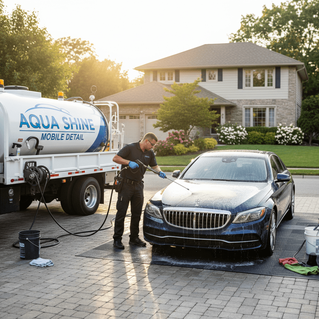 Mobile car detailing at your location