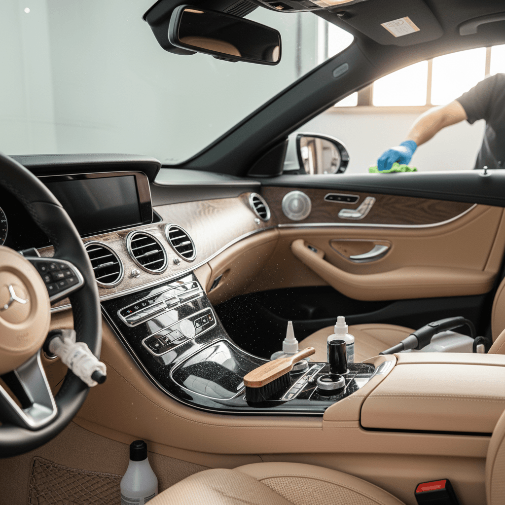 Deep interior cleaning