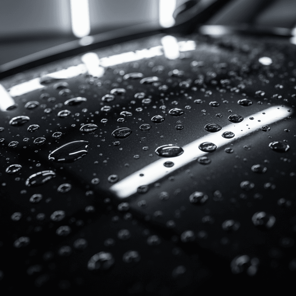 Ceramic coating protection demonstration