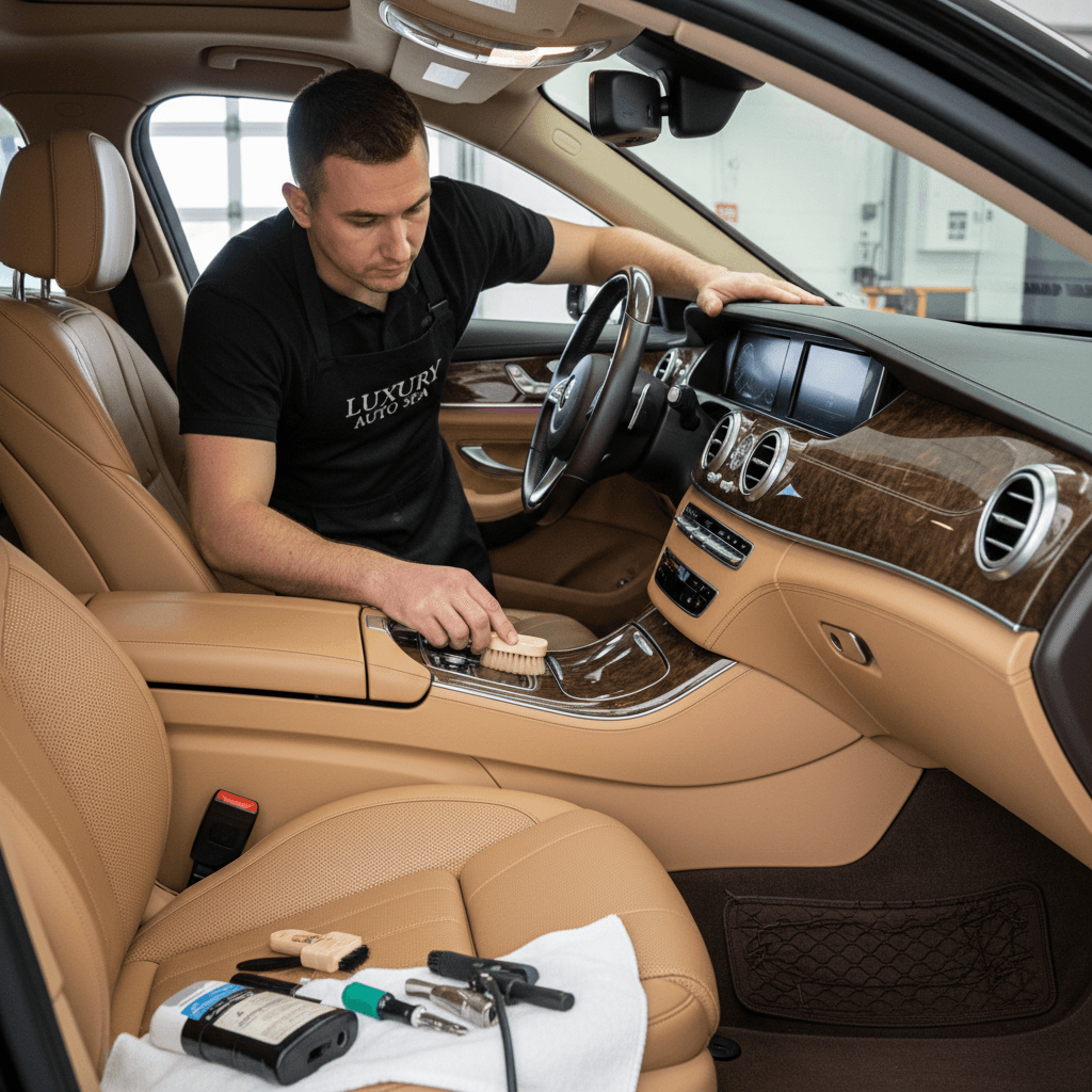 Deep interior cleaning
