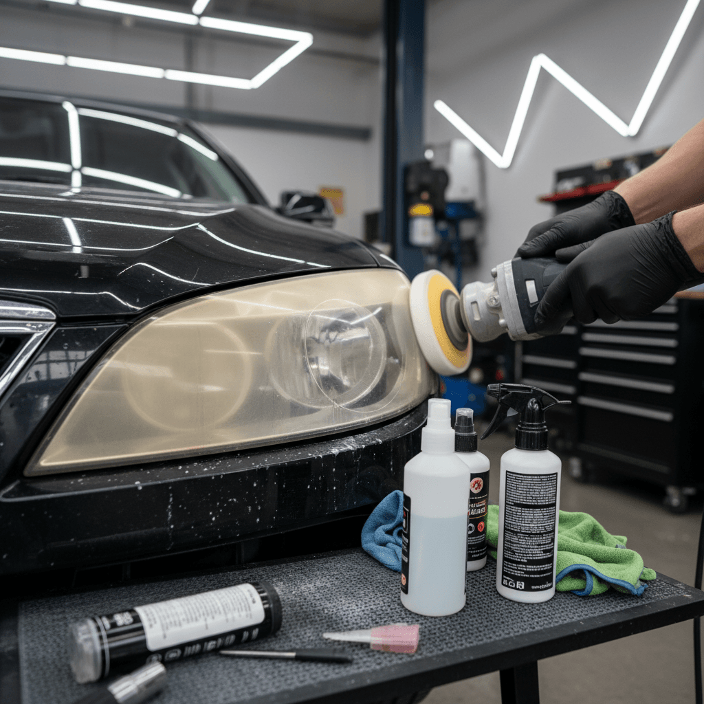 Headlight restoration