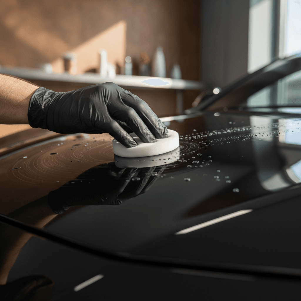 Tesla after full detailing